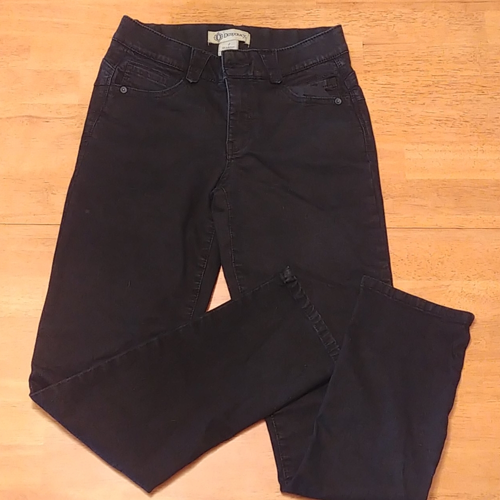 Democracy skinny jeans black
